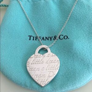 Authentic Tiffany dream a little dream pendant